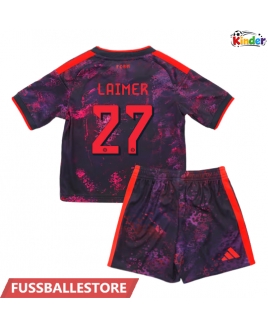 Günstige Bayern Munich Konrad Laimer #27 3rd trikot Kinder 2026-27 Kurzarm (+ Kurze Hosen)